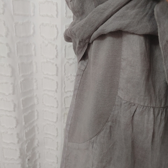 Luna Luz Linen Lagenlook Tie Dye Dress Size S - Picture 8 of 14